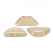 Les perles par Puca® Tinos beads Opaque Beige Ceramic Look 03000/14413